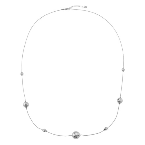 90cm Shimmer Ball Dance Edelstahl Halskette