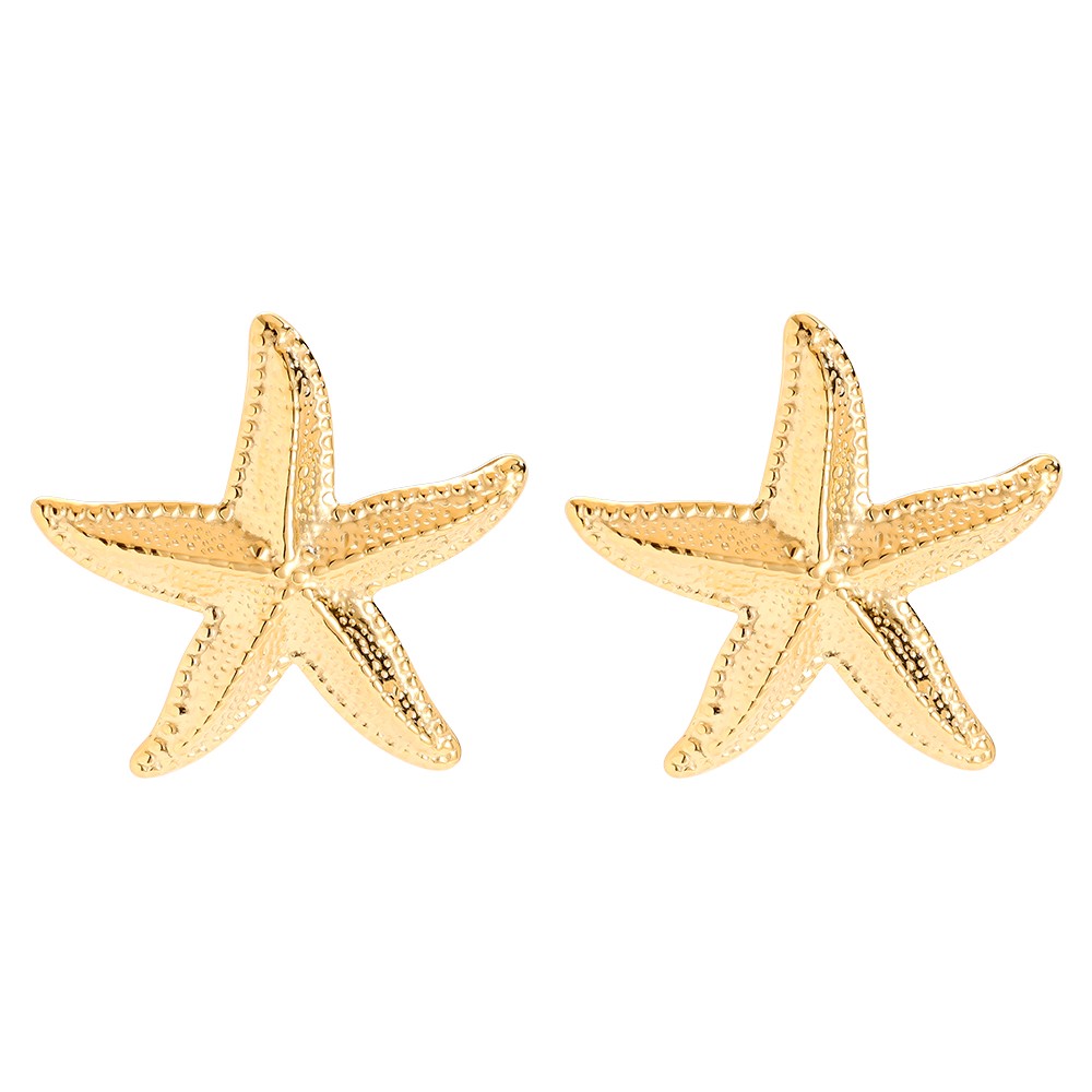 35mm Great Seastar Edelstahl Ohrringe