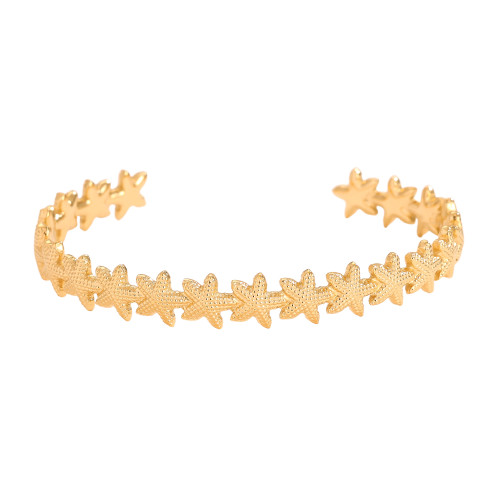 Sea Star Edelstahl Armreif