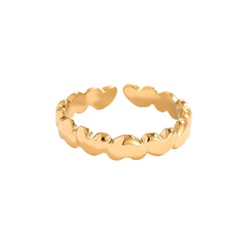 Many Hearts Edelstahl Ring